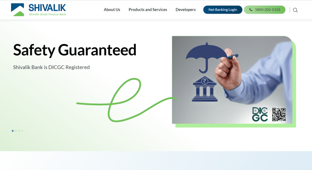 Shivalik Bank Customer Care Number