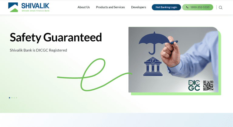 Shivalik Bank Customer Care Number